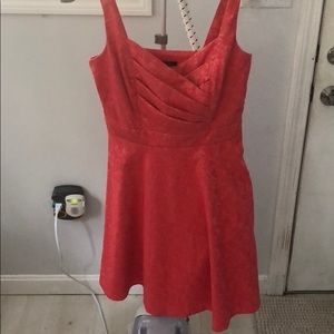 Semi formal salmon dress size 10.